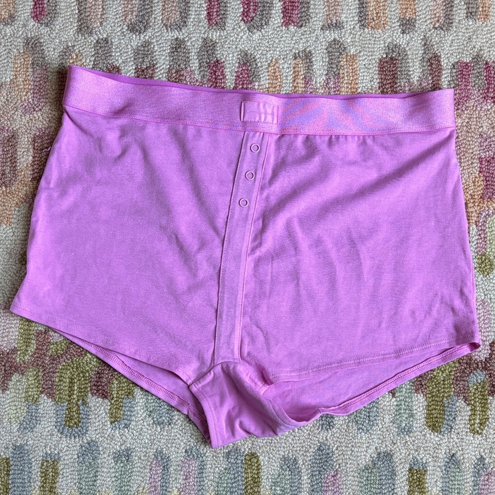🍦HOST PICK🍦Pink Victoria’s Secret Sexy Boy Boxer Style Shortie NWT high waisted